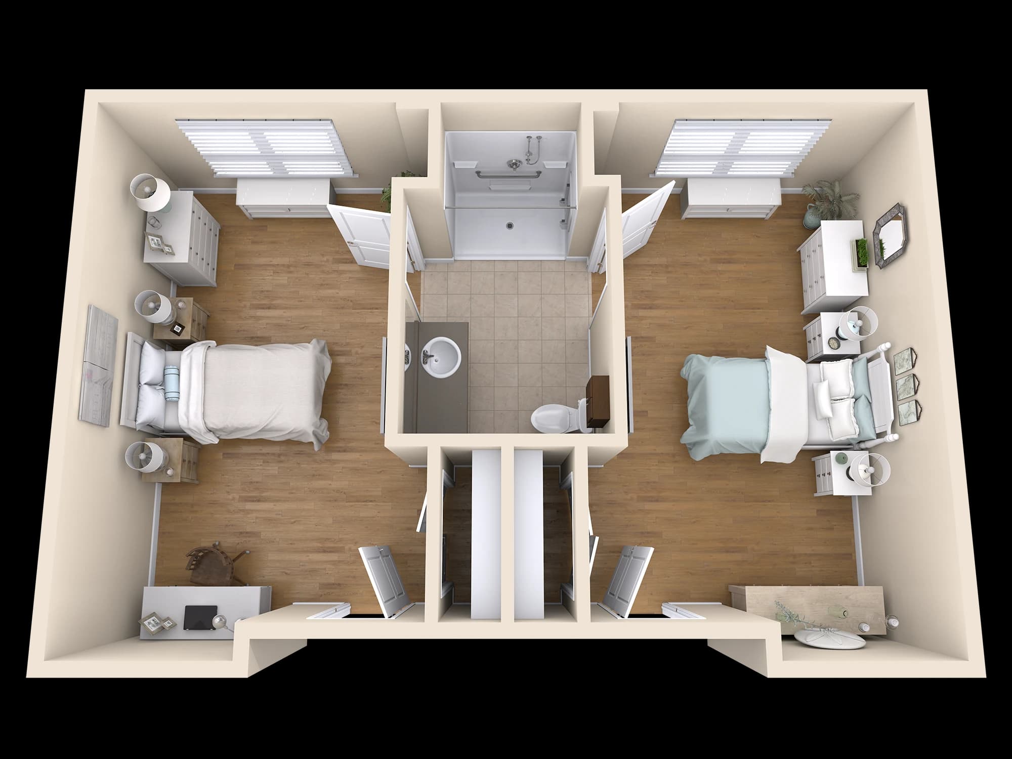 Resident room