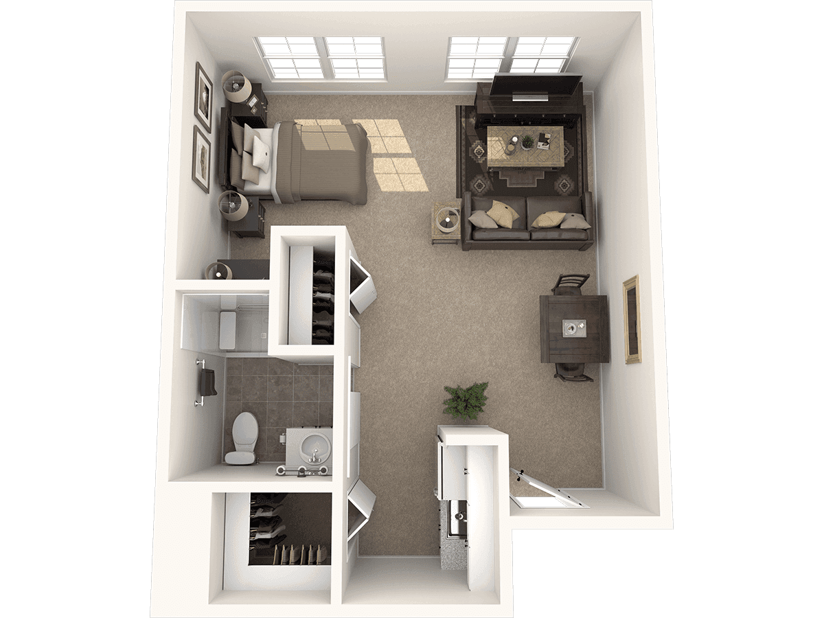 Resident room