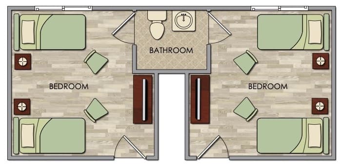 Resident room