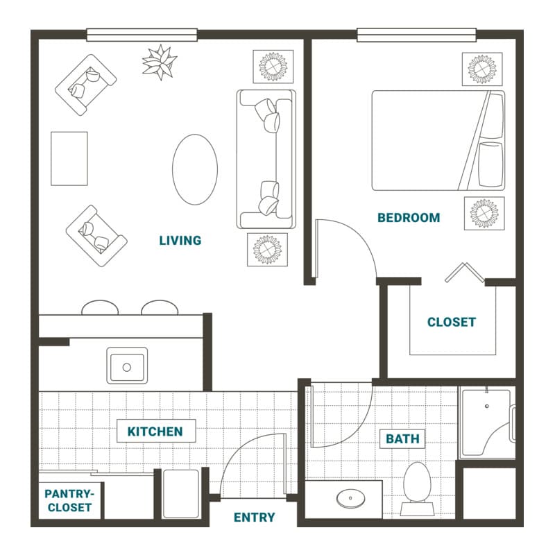 Resident room