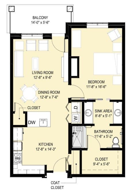 Resident room