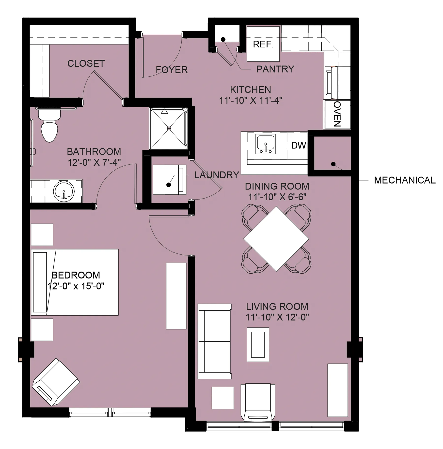 Resident room