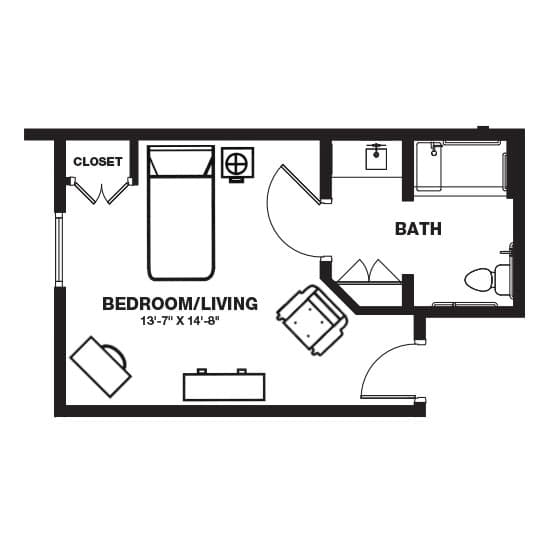 Resident room