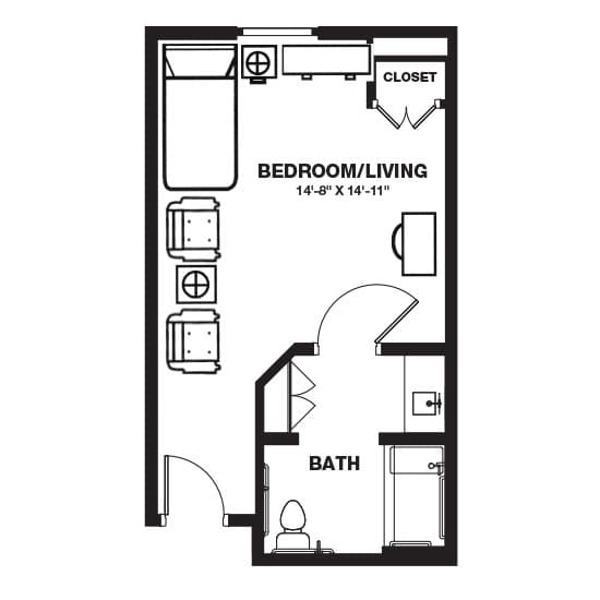 Resident room