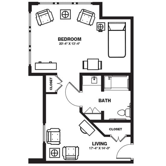 Resident room