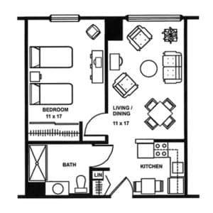 Resident room