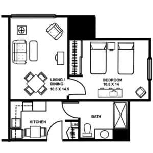 Resident room