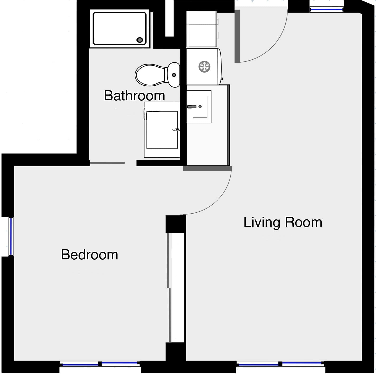 Resident room