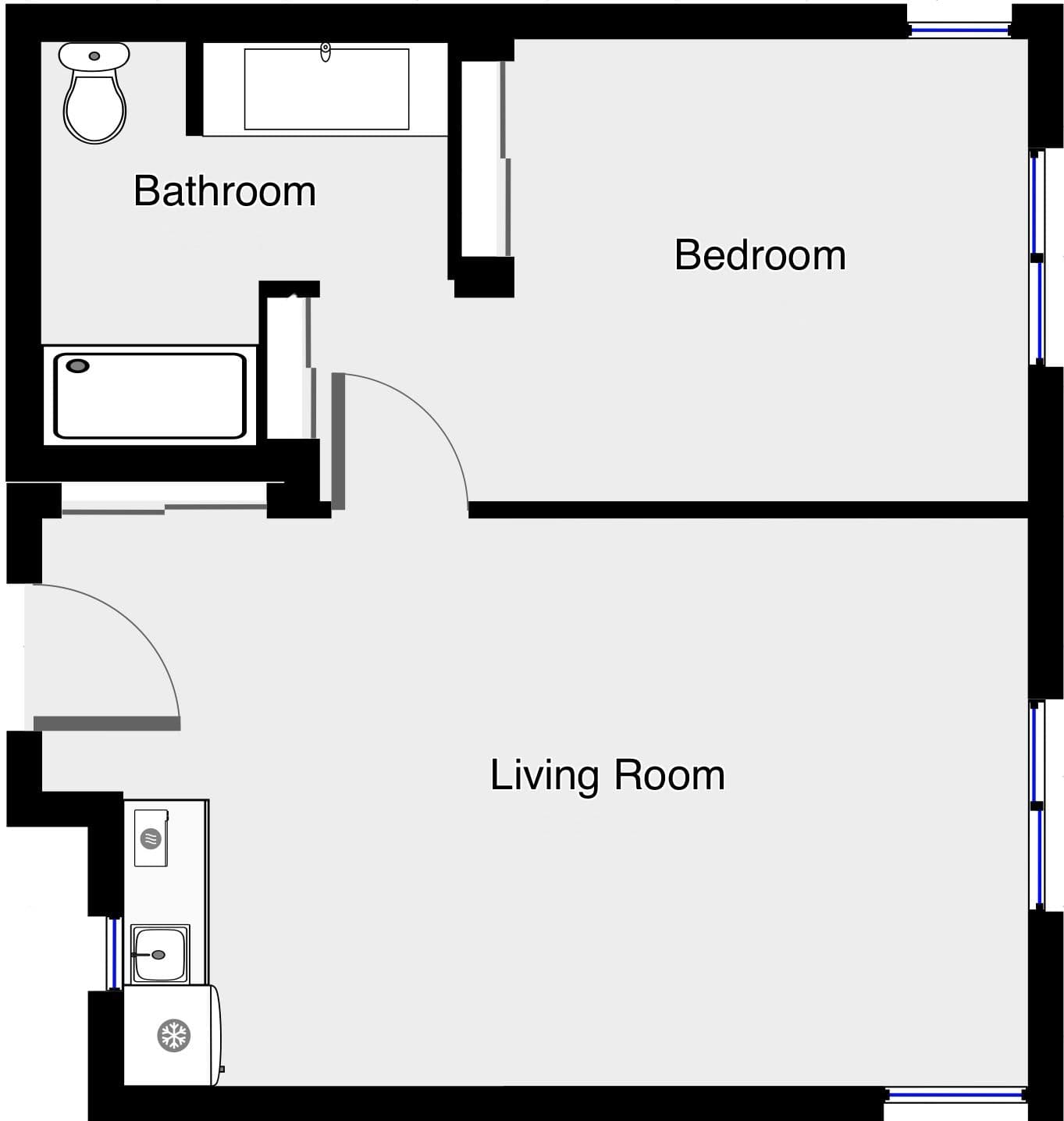 Resident room