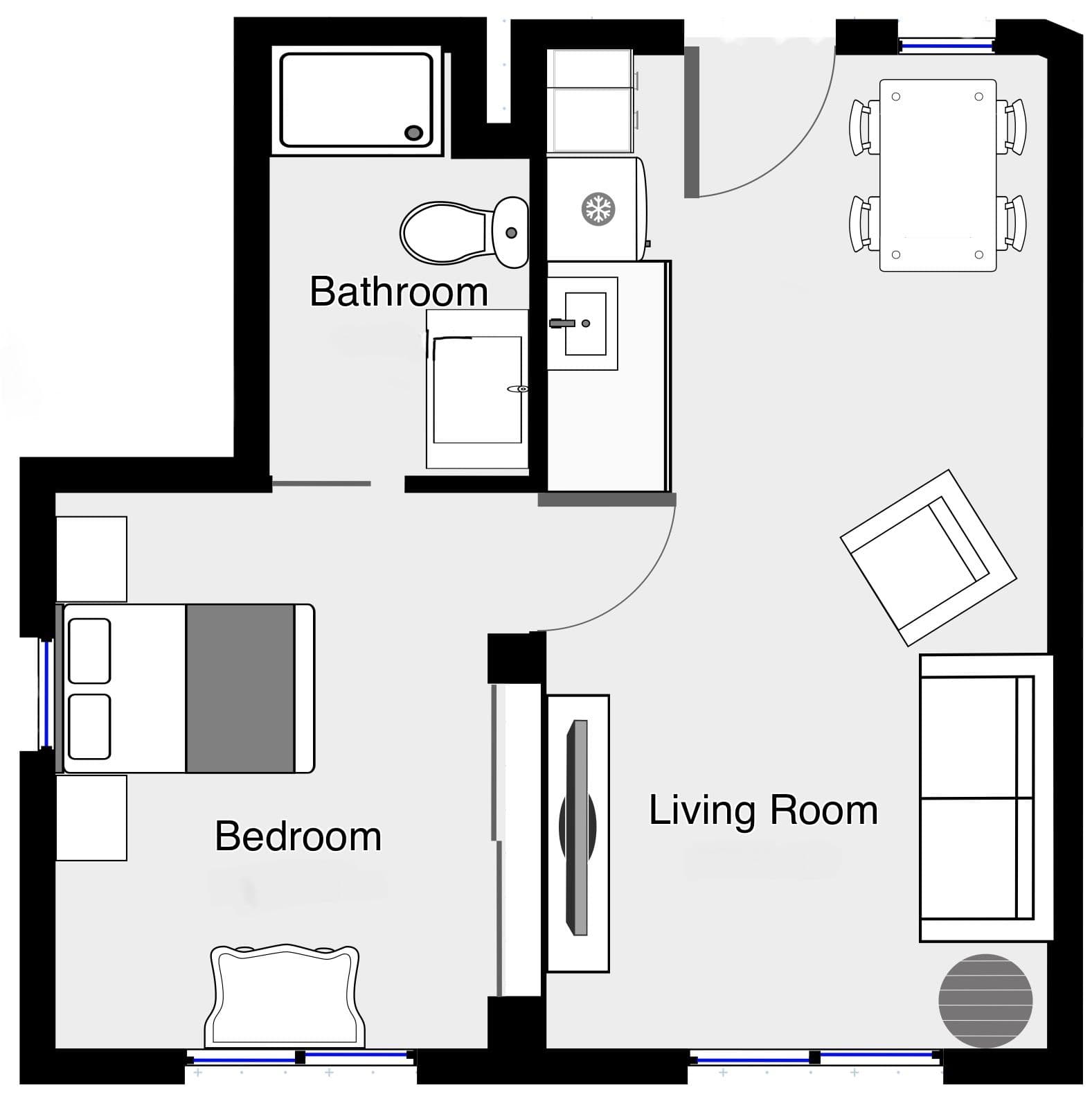 Resident room