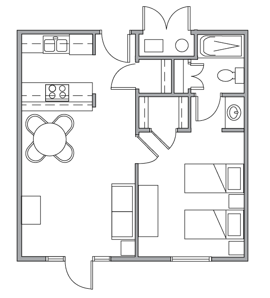 Resident room