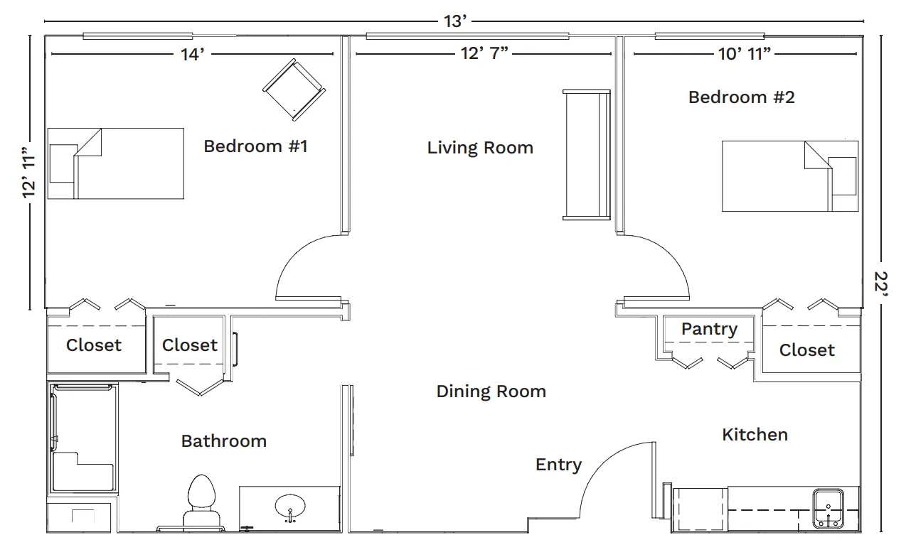 Resident room