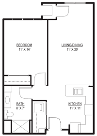 Resident room