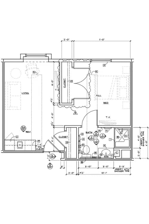 Resident room