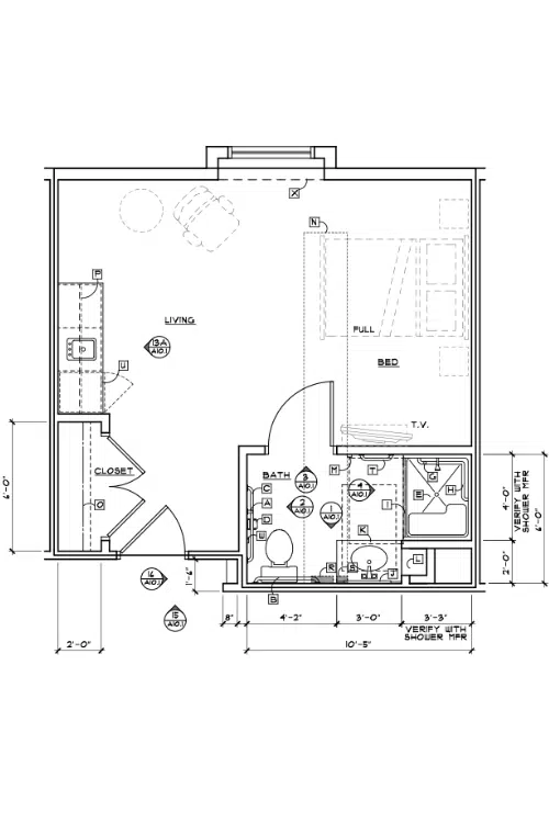 Resident room