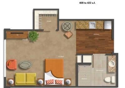 Resident room