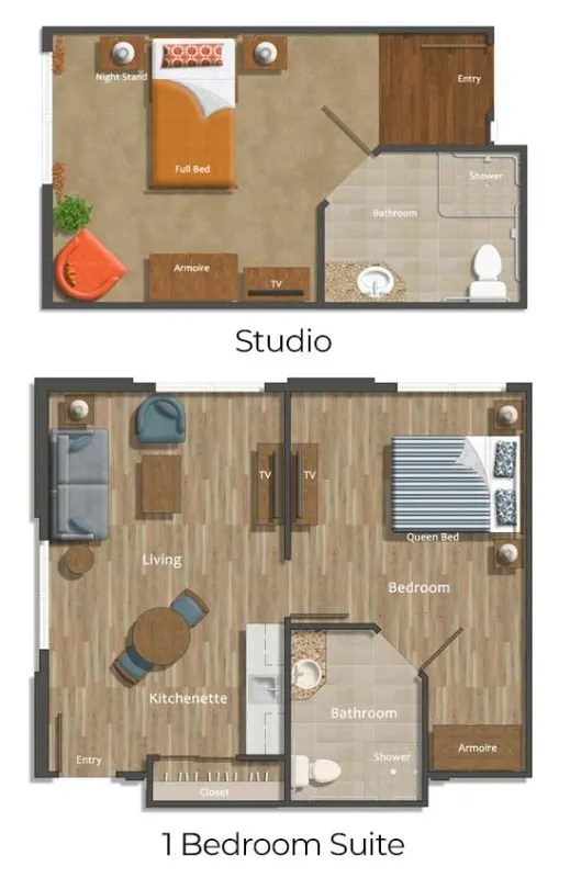 Resident room