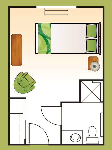 Resident room