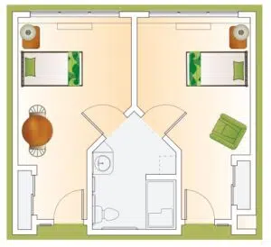 Resident room