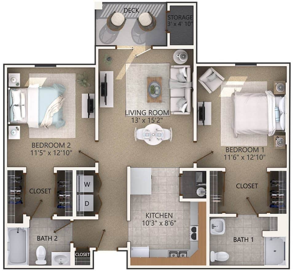 Resident room