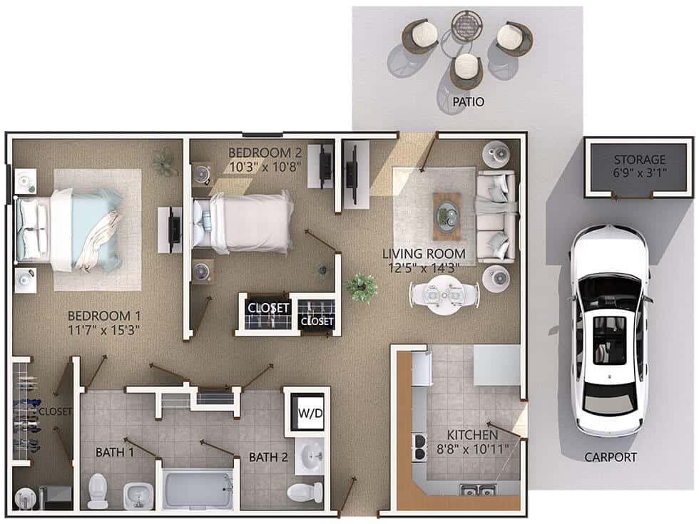 Resident room