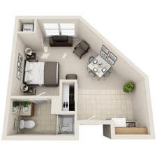 Resident room