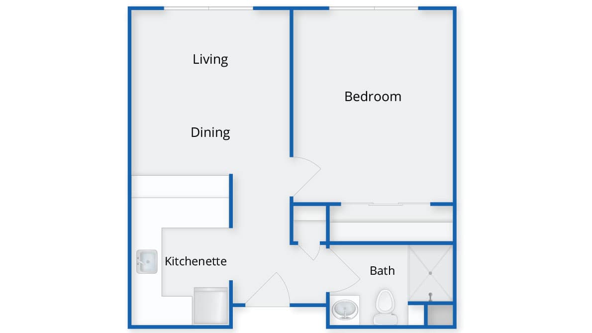 Resident room