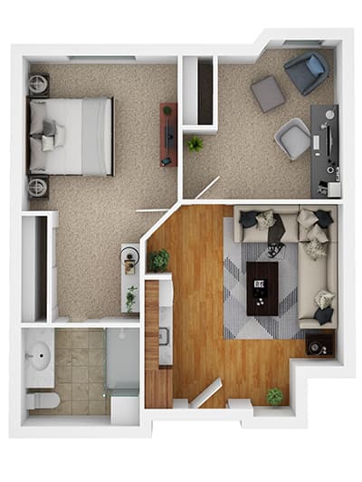 Resident room