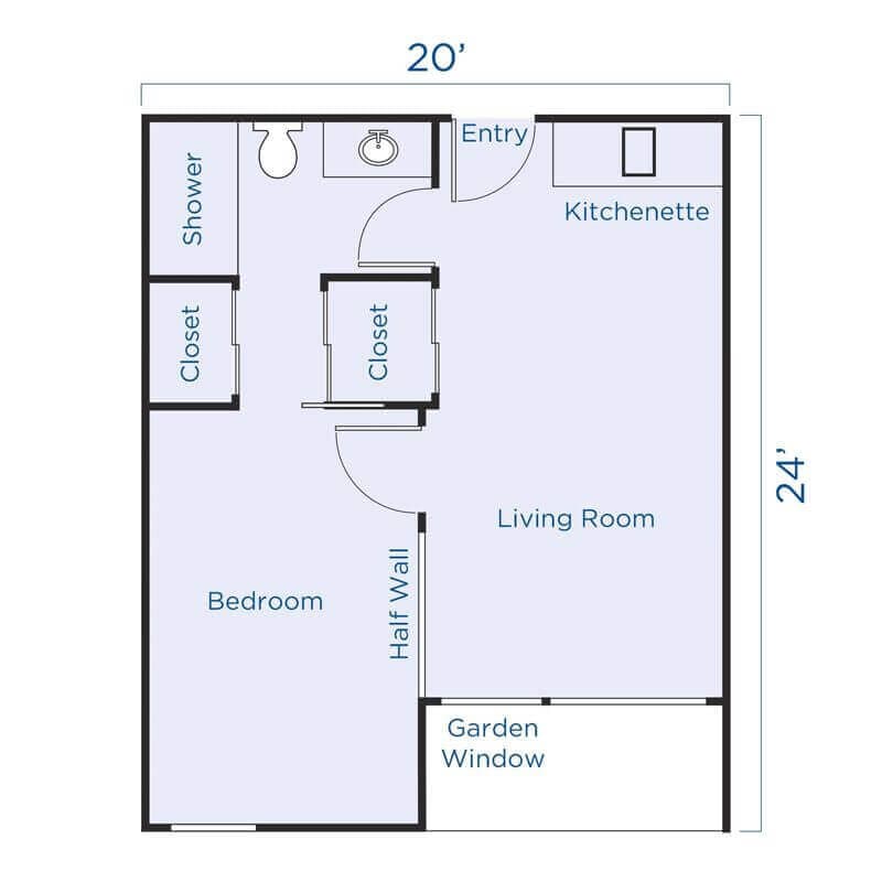 Resident room