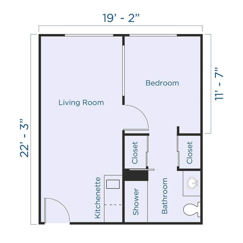 Resident room
