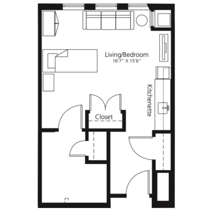 Resident room