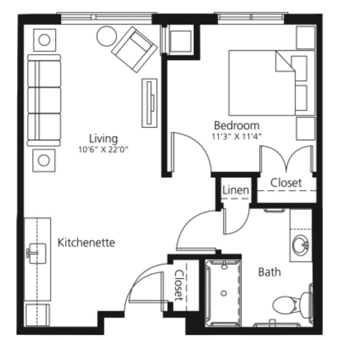 Resident room
