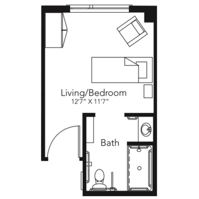 Resident room