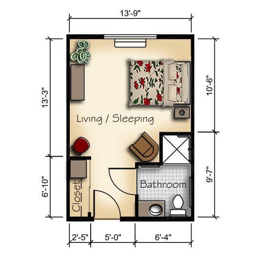 Resident room