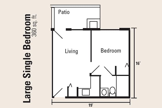 Resident room