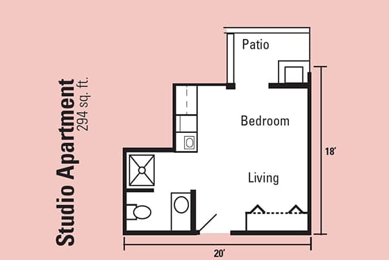 Resident room