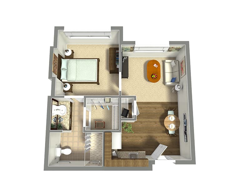 Resident room