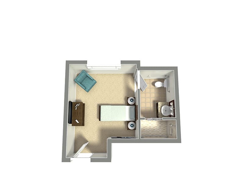 Resident room