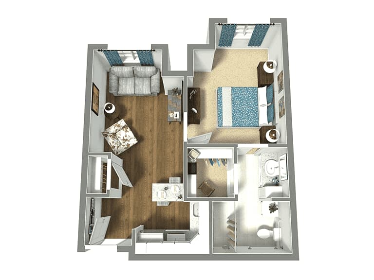 Resident room