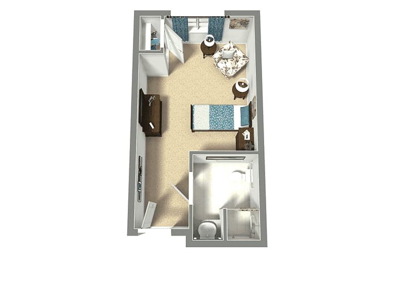 Resident room
