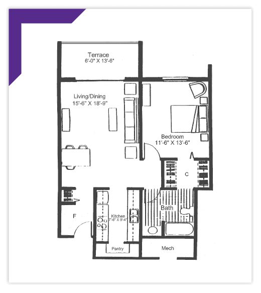 Resident room