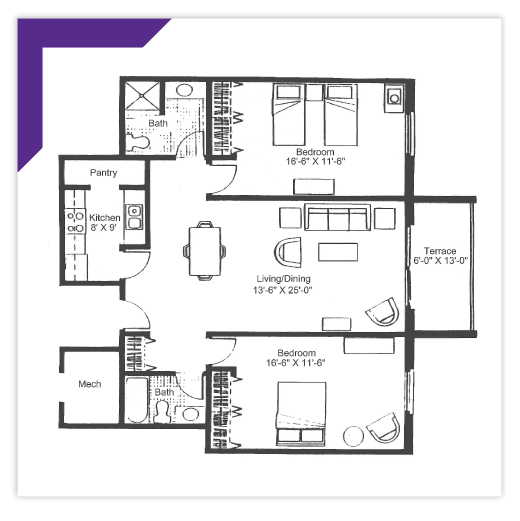 Resident room