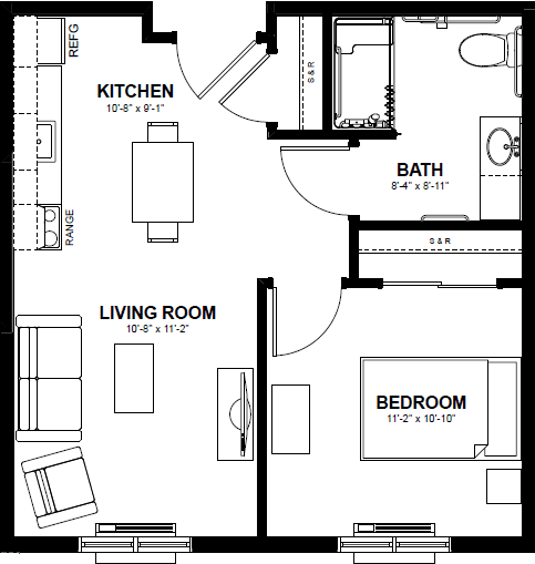 Resident room