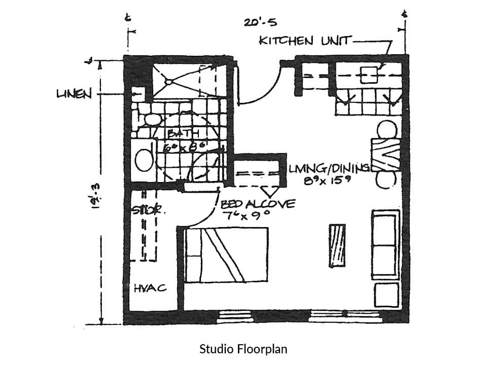 Resident room