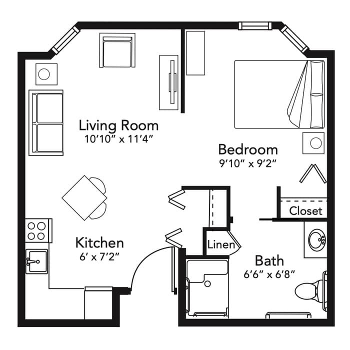 Resident room