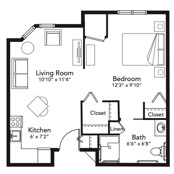 Resident room