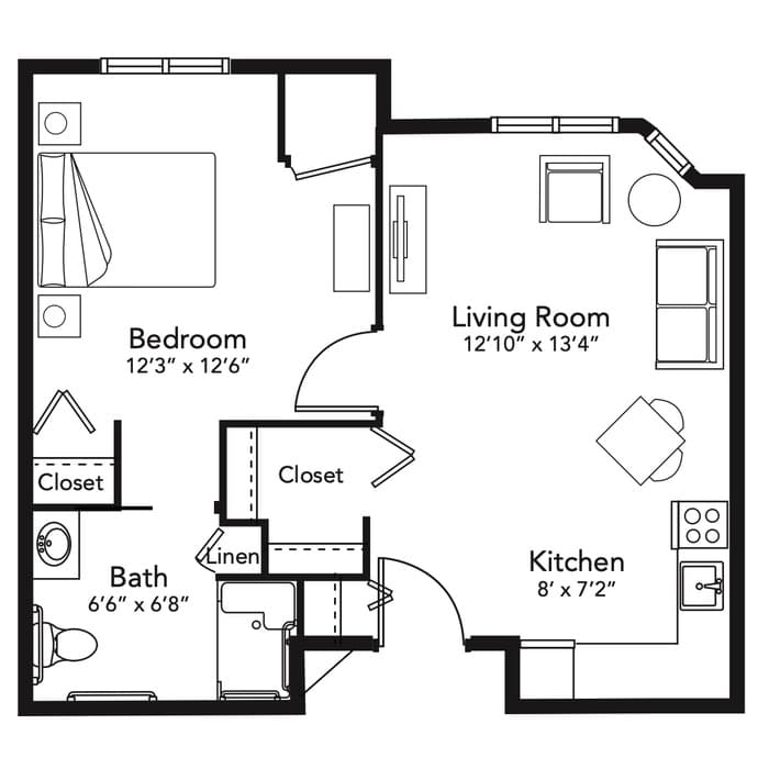 Resident room
