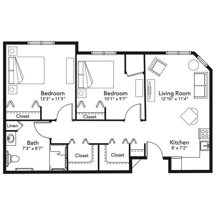 Resident room