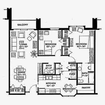 Resident room