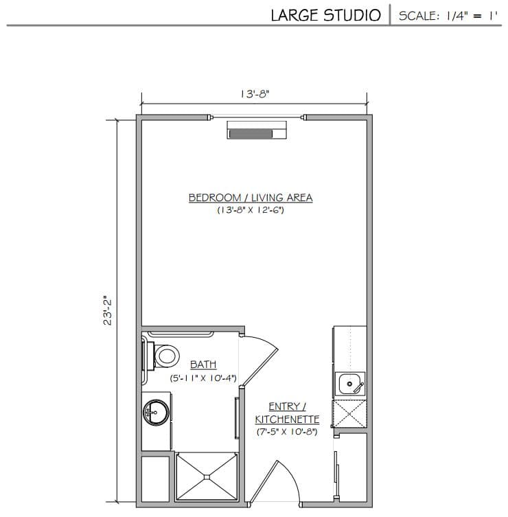 Resident room